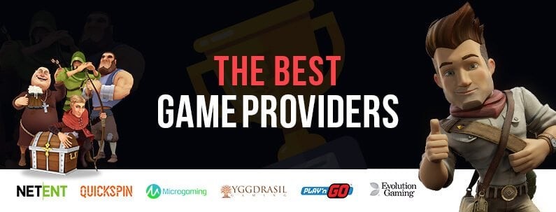 The best game providers